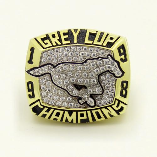 1998 Calgary Stampeders 86th Grey Cup CFL Championship Ring