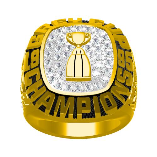 Custom Baltimore Stallions 1995 CFL 83rd Grey Cup Championship Ring