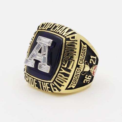 Custom Toronto Argonauts 1991 CFL 79th Grey Cup Championship Ring