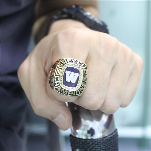 1990 Winnipeg Blue Bombers 78th Grey Cup CFL Championship Ring