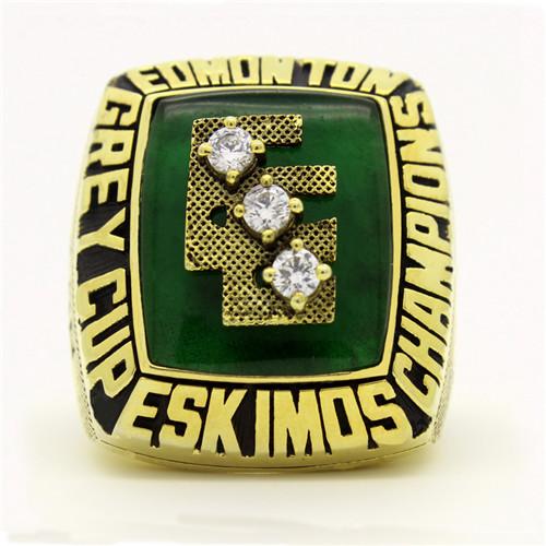 1980 Edmonton Eskimos 68th Grey Cup CFL Championship Ring