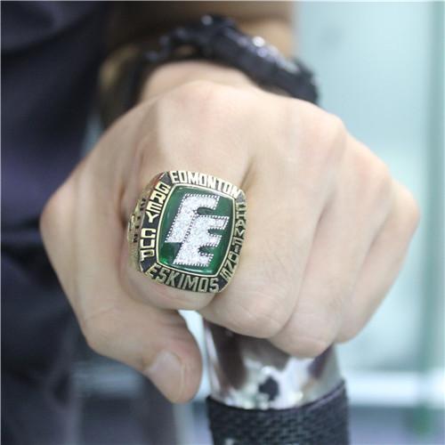 1987 Edmonton Eskimos 75th Grey Cup CFL Championship Ring