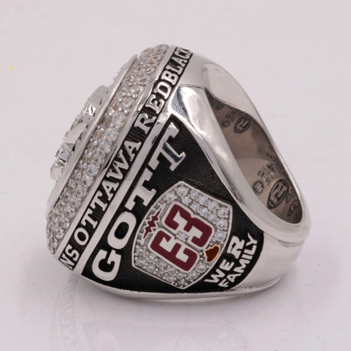 Ottawa Redblacks 2016 CFL 104th Grey Cup Championship Ring