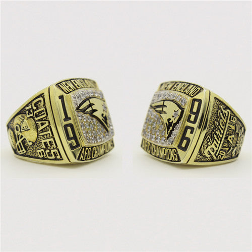 New England Patriots 1996 American Football Championship Ring