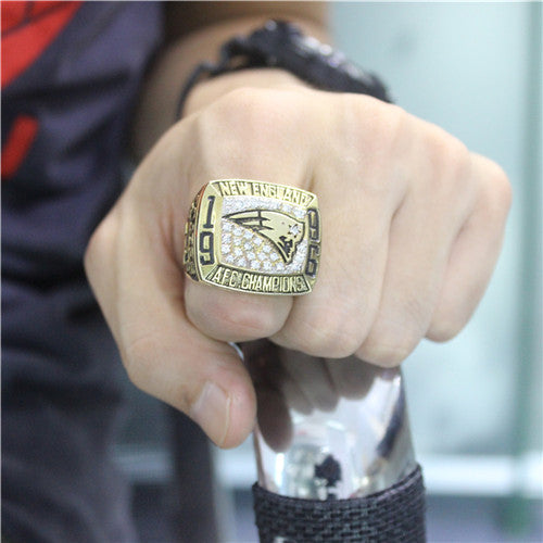 New England Patriots 1996 American Football Championship Ring