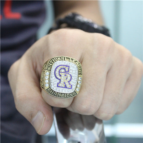 Custom Colorado Rockies 2007 National League Championship Ring