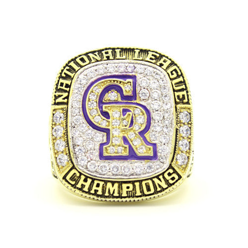 Custom Colorado Rockies 2007 National League Championship Ring