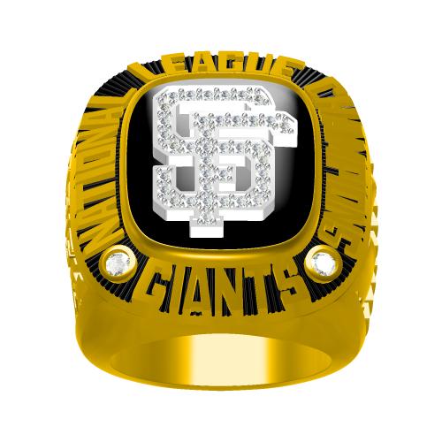 Custom San Francisco Giants 2002 National League Championship Ring With