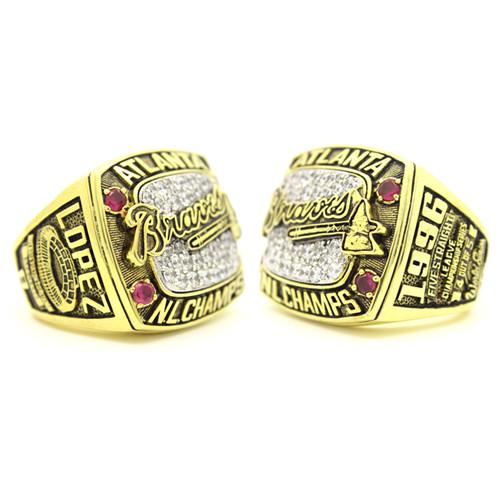 1996 Atlanta Braves National League NL Championship Ring