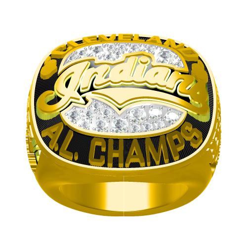 Custom Cleveland Indians 1995 American League Championship Ring