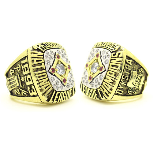 Custom Philadelphia Phillies 1993 National League Championship Ring With Red Ruby