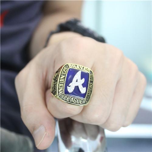 1991 Atlanta Braves National League NL Championship Ring