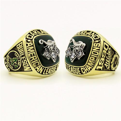 1990 Oakland Athletics American League AL Championship Ring