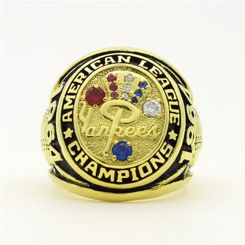 Custom New York Yankees 1964 American League Championship Ring