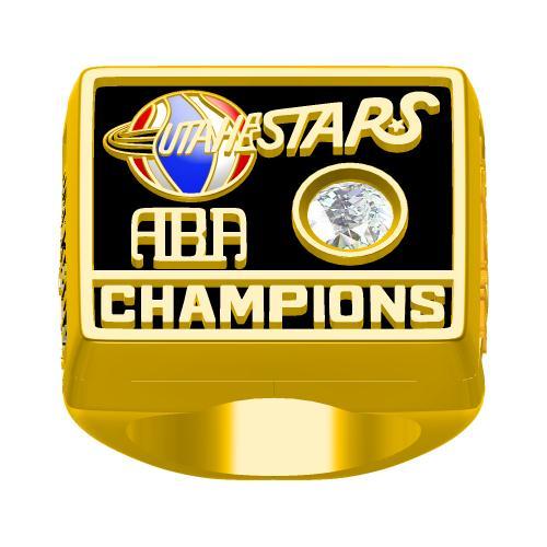 1971 Utah Stars ABA Basketball Championship Ring