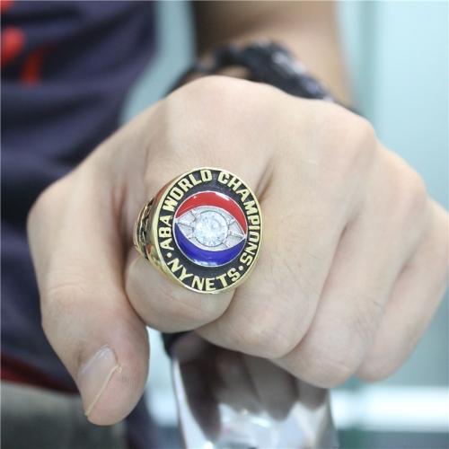 1974 New York Nets ABA Basketball Championship Ring