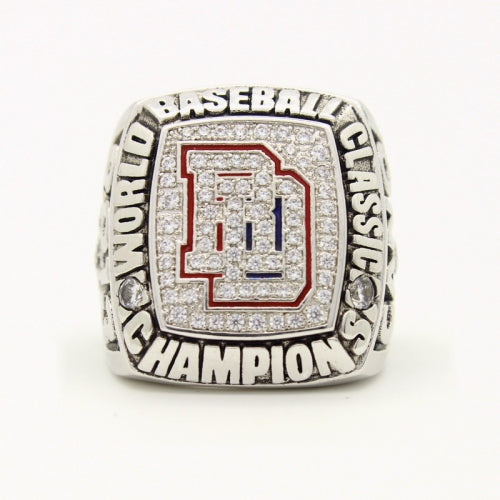 Custom Dominican Republic 2013 World Baseball Classic Champions Ring