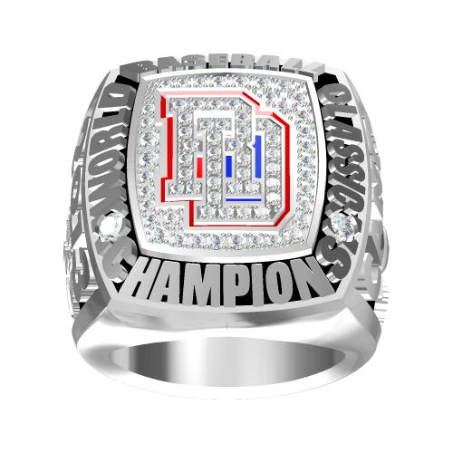 Custom Dominican Republic 2013 World Baseball Classic Champions Ring