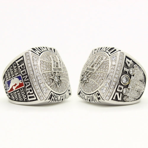 Custom San Antonio Spurs 2014 NBA Finals Fans Ring