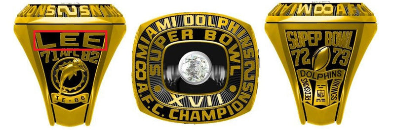 All AFC Championship Rings (American Football Conference )