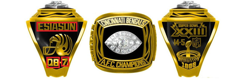 All AFC Championship Rings (American Football Conference )