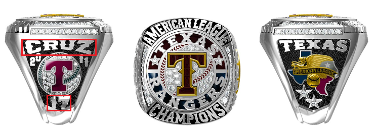 All AL American League ALCS Championship Rings