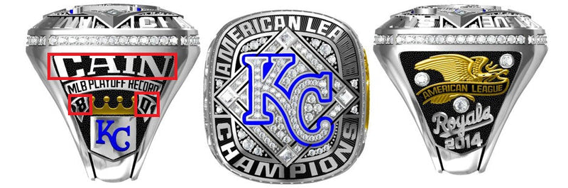 All AL American League ALCS Championship Rings