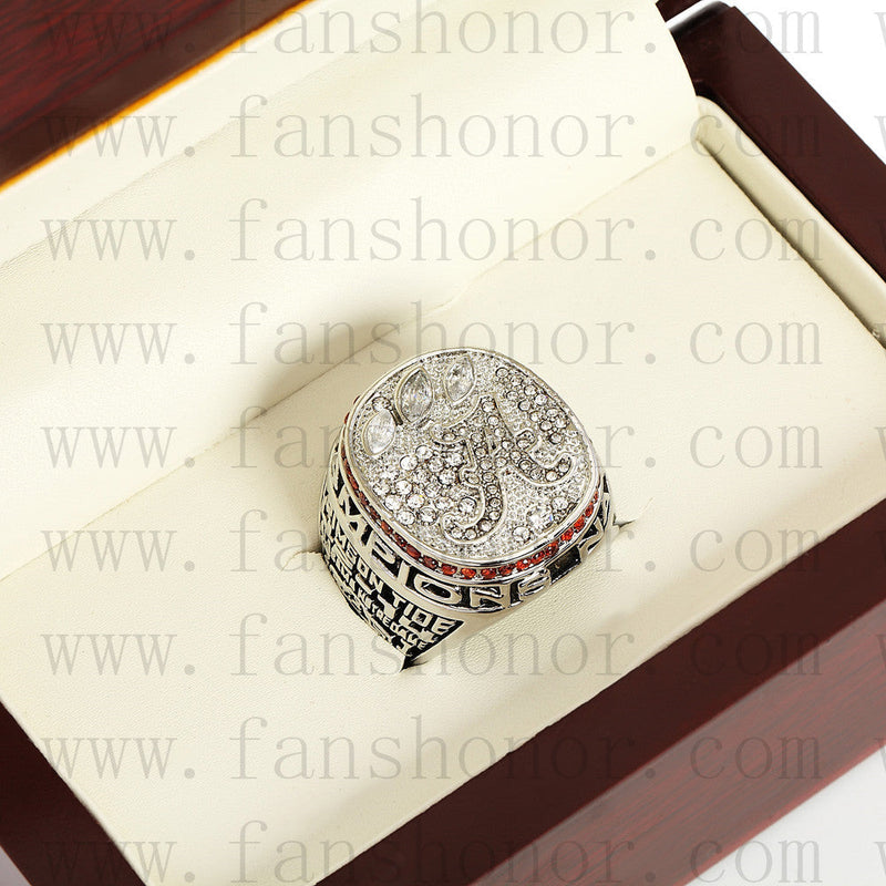 Customized NCAA 2012 Alabama Crimson Tide National Championship Ring