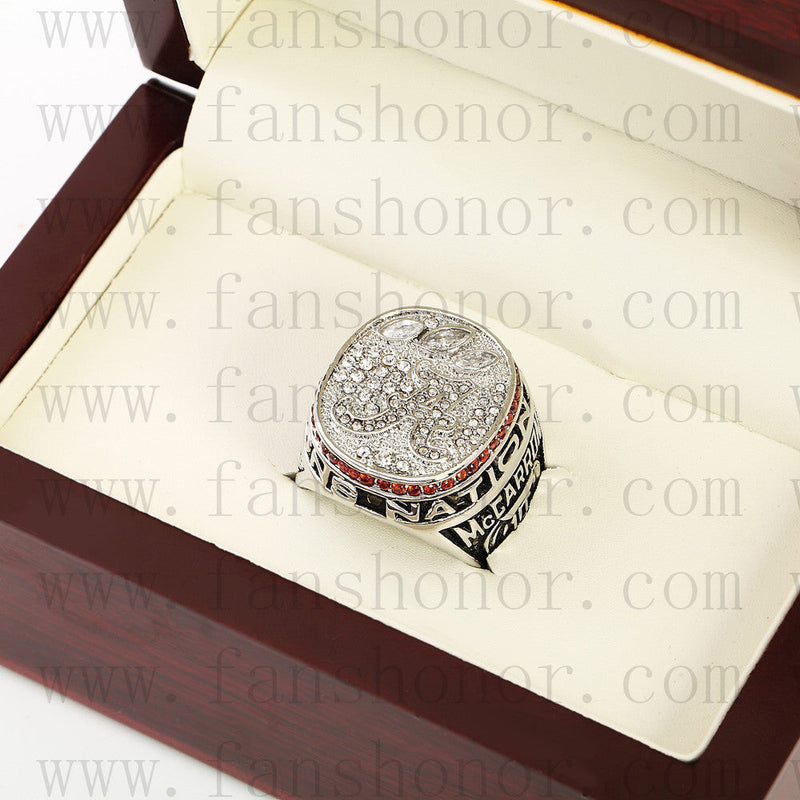 Customized NCAA 2012 Alabama Crimson Tide National Championship Ring