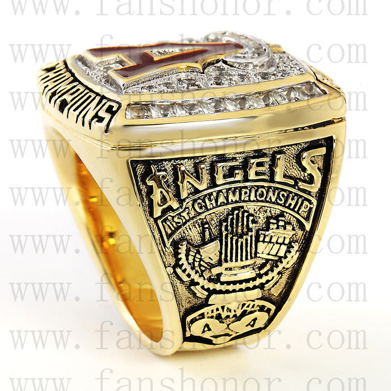 Customized MLB 2002 Anaheim Angels World Series Championship Ring