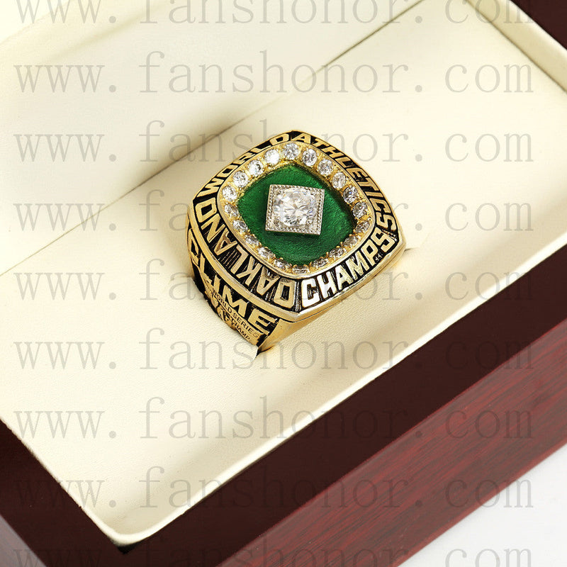 Customized MLB 1989 Oakland Athletics World Series Championship Ring