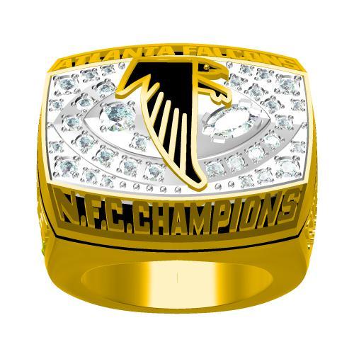 1998 Atlanta Falcons National Football NFC Championship Ring