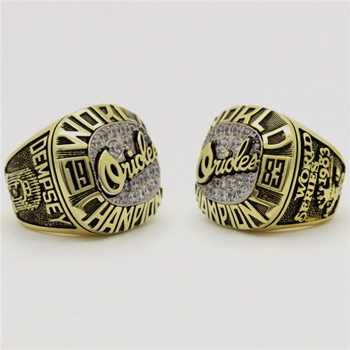 Custom 1983 Baltimore Orioles MLB World Series Championship Ring