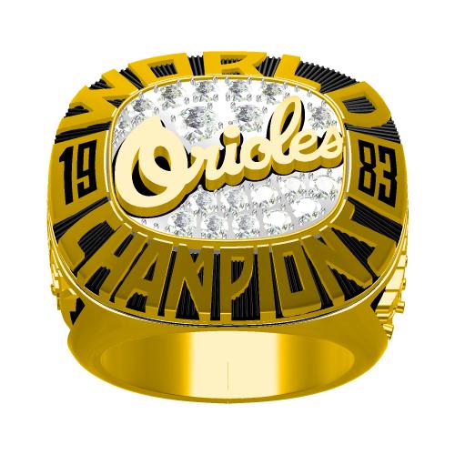 Custom 1983 Baltimore Orioles MLB World Series Championship Ring