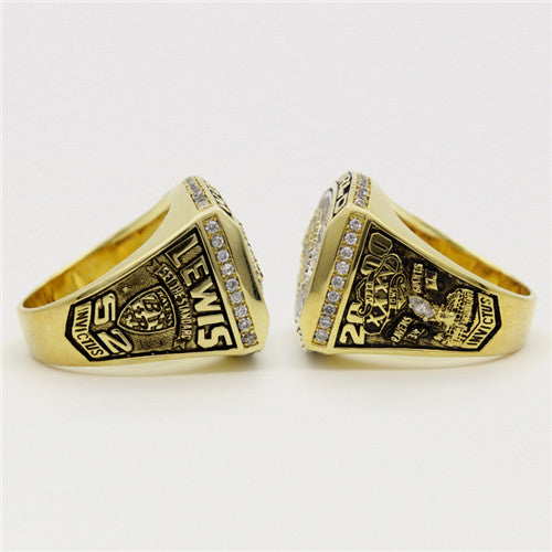 Custom Baltimore Ravens 2000 NFL Super Bowl XXXV Championship Ring