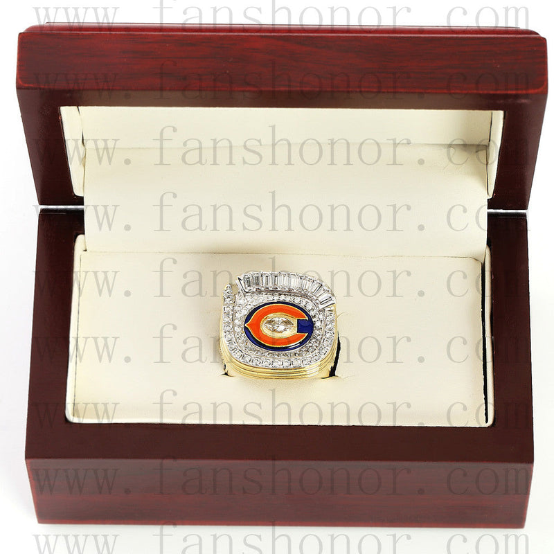 Customized NFC 2006 Chicago Bears National Football Championship Ring