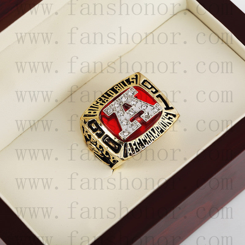 Customized AFC 1991 Buffalo Bills American Football Championship Ring