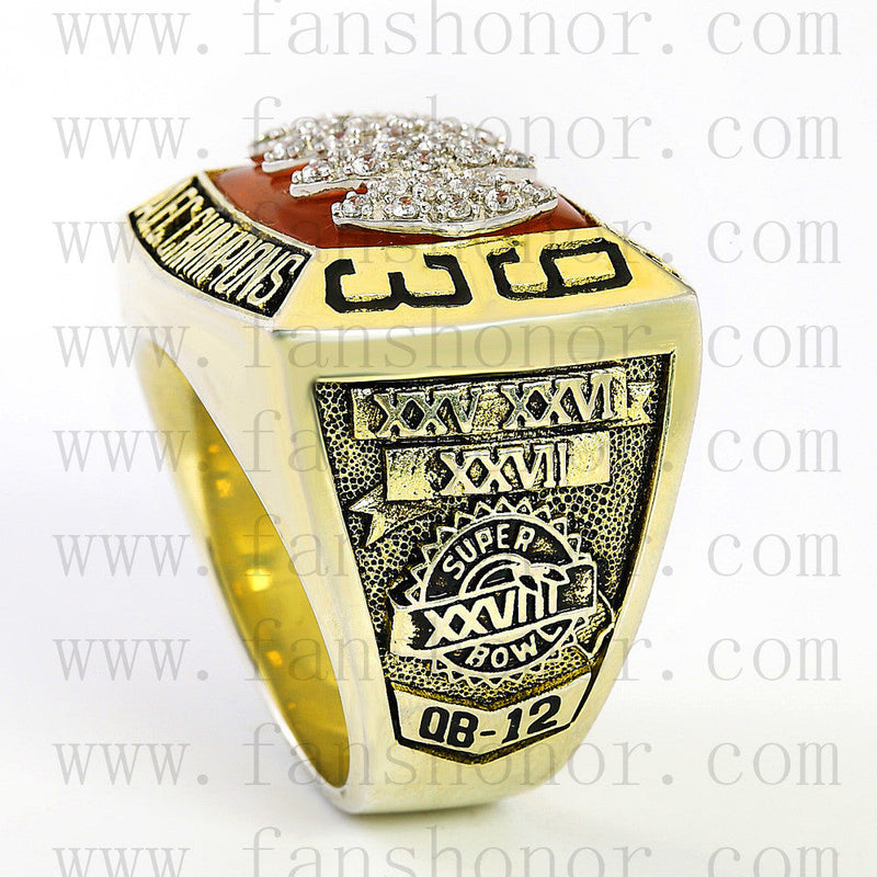 Customized AFC 1993 Buffalo Bills American Football Championship Ring