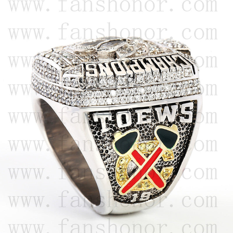 Customized NHL 2010 Chicago Blackhawks Stanley Cup Championship Ring