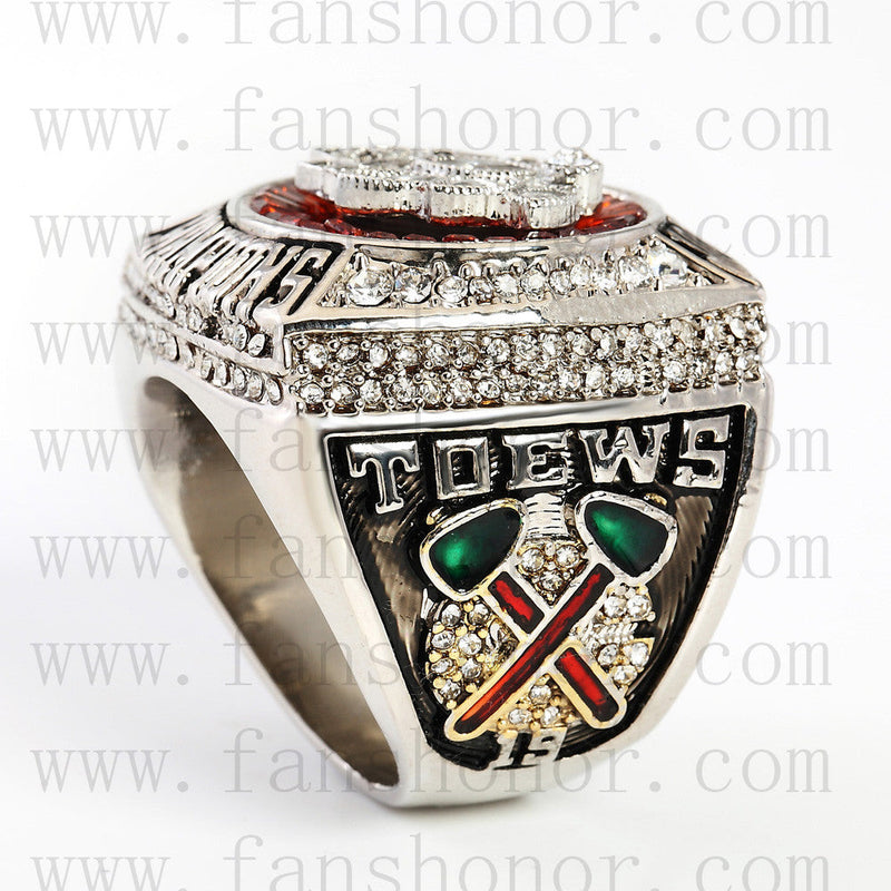 Customized NHL 2013 Chicago Blackhawks Stanley Cup Championship Ring