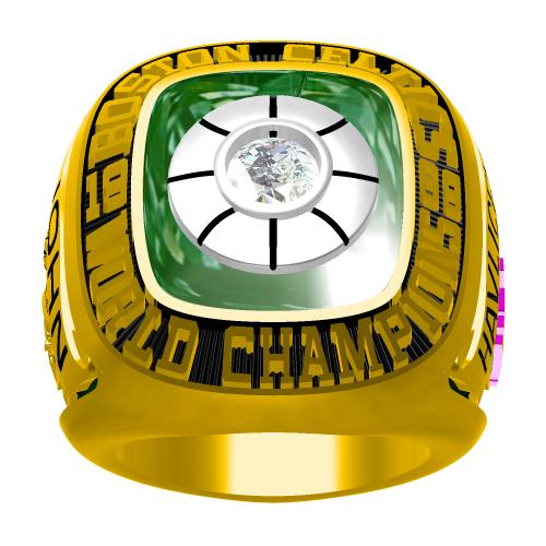 Custom 1969 Boston Celtics NBA Basketball World Championship Ring