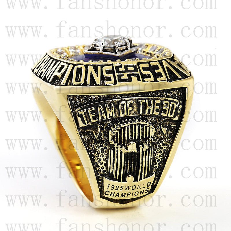 Customized MLB 1995 Atlanta Braves World Series Championship Ring