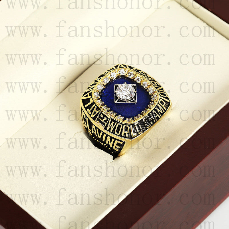 Customized MLB 1995 Atlanta Braves World Series Championship Ring