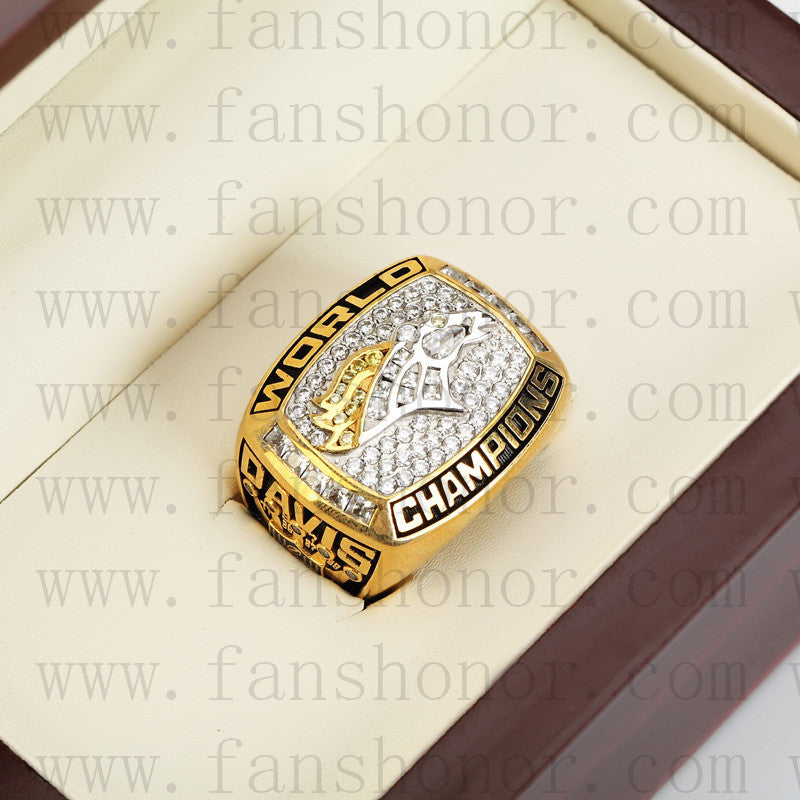 Customized Denver Broncos NFL 1997 Super Bowl XXXII Championship Ring