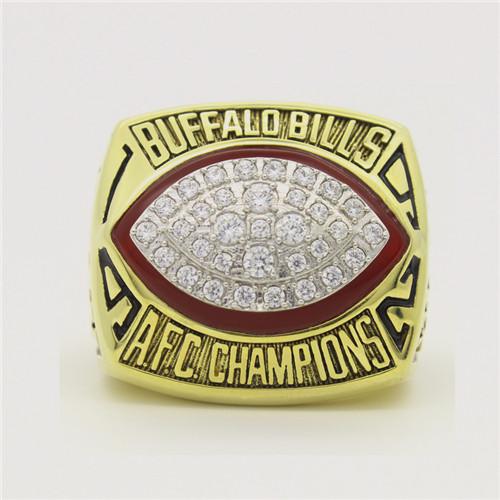 1992 Buffalo Bills American Football AFC Championship Ring