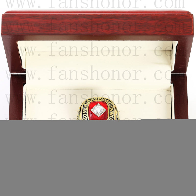 Customized MLB 1982 St. Louis Cardinals World Series Championship Ring