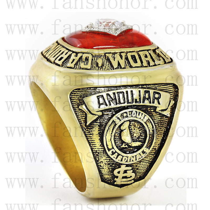 Customized MLB 1982 St. Louis Cardinals World Series Championship Ring