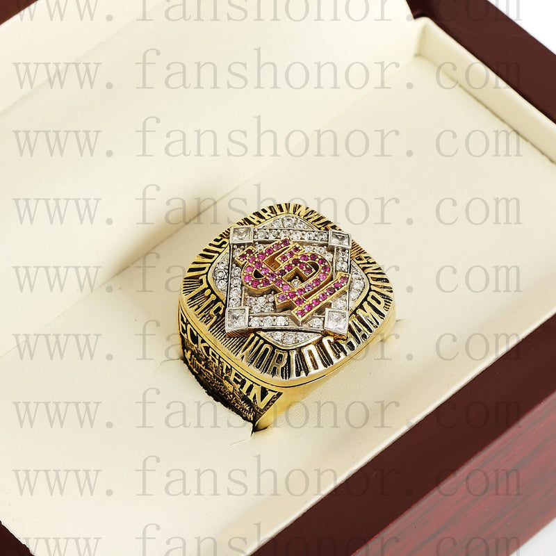 Customized MLB 2006 St. Louis Cardinals World Series Championship Ring