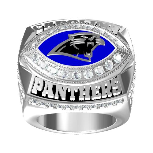 Custom 2003 Carolina Panthers National Football Championship Ring