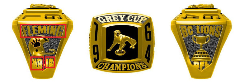 All CFL Grey Cup Championship Rings